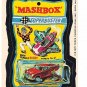 1975 WACKY PACKAGES ORIGINAL 15TH SERIES "MASHBOX" STICKER CARD NM-