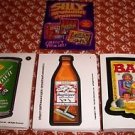 SILLY SUPERMARKET SERIES 1-3 COMPLETE STICKER SETS LIKE WACKY PACKAGES ALL 3 WOW