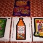 SILLY SUPERMARKET SERIES 1-3 COMPLETE STICKER SETS LIKE WACKY PACKAGES ALL 3 WOW