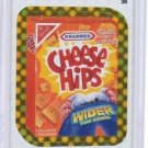 2010 WACKY PACKAGES ALL NEW SERIES 9 {ANS9} GOLD BORDER "CHEESE HIPS" #36 RARE!