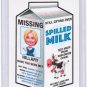 2017 WACKY PACKAGES TRUMPOCRACY THE 1ST 100 DAYS "MISSING HILLARY SPILLED MILK"