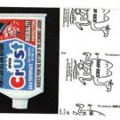 2017 Wacky Packages 50th Anniversary BLACK LUDLOW "CRUST TOOTHPASTE" 67/99