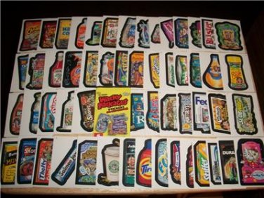 2005 WACKY PACKAGES ALL NEW SERIES 2 (ANS2) COMPLETE 55 STICKER SET + WRAPPER