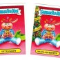 2016 GARBAGE PAIL KIDS X-MAS EXCLUSIVES "GIFTED GARY & BRAINLESS BENNY" #6a & b