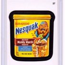2015 WACKY PACKAGES SERIES 1 "NESQUAK" #37 STICKER! NM