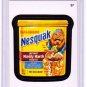 2015 WACKY PACKAGES SERIES 1 "NESQUAK" #37 STICKER! NM