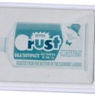 2017 Topps Wacky Packages 50th Anniversary CYAN PRINTING PLATE "CRUST TOOTHPASTE