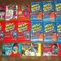 LOT OF WACKY PACKAGES OLD SCHOOL & BASEBALL GROSSOUTS & AWESOME ALL-STAR "PACKS"