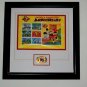 Mickey & Minnie 70th Anniversary Framed Art W/C.O.A. & TAGS MUST SEE! RARE!