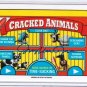 2017 WACKY PACKAGES 50th ANNIVERSARY JUNGHWA IM AUTO "CRACKED ANIMALS" 04/25
