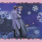 PANINI DISNEY FROZEN STICKER  #A6 GLITTER!!  HARD TO FIND!!