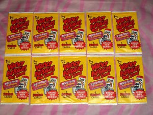 2014 WACKY PACKAGES OLD SCHOOL SERIES 5 {OS5) LOT OF "TEN NEW PACKS" NEW SERIES