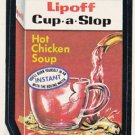 1974 WACKY PACKAGES ORIGINAL 8TH SERIES *LIPOFF CUP-A-SLOP* STICKER
