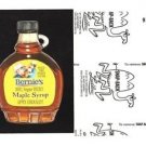2017 Wacky Packages 50th Anniversary BLACK LUDLOW "BERNIE'S MAPLE SYRUP" 93/99