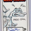 2015 WACKY PACKAGES SERIES 1 "MEDI~QUAK" SKETCH by DAVID GROSS  1/1