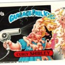 1987 GARBAGE PAIL KIDS ORIGINAL 7TH SERIES "CURLY SHIRLEY" #265a STICKER CARD