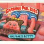 1987 GARBAGE PAIL KIDS ORIGINAL 9TH SERIES "HALF-BAKED BETTY" #340a STICKER CARD
