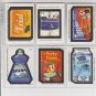 2003 SILLY SUPERMARKET 2ND SERIES COMPLETE STICKER SET LIKE WACKY PACKAGES.