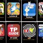 2012 WACKY PACKAGES ALL NEW SERIES 9 {ANS9} "AWFUL APPS" COMPLETE SET 10/10