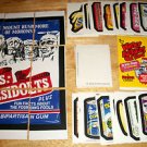 2014 WACKY PACKAGES OLD SCHOOL SERIES 5 COMPLETE DIE-CUT SET + PUZZLE & WRAPPER!
