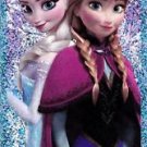 PANINI DISNEY FROZEN STICKER **ELSA & ANNA** #E12 SHINY FOIL!  HARD TO FIND!