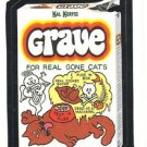 TOPPS WACKY PACKAGES 1986 SERIES ALBUM STICKER "GRAVE" #77 ONLY 99 CENTS