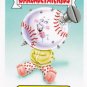 2015 GARBAGE PAIL KIDS SERIES 1 "SCREWBALL SAUL" #9 MASCOT STICKER INSERT