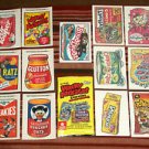 2005 WACKY PACKAGES ANS2 COMPLETE SETS of *CLEAR CLINGS & TATTOO'S* COMBO DEAL