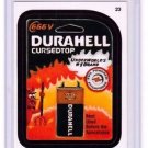 2015 WACKY PACKAGES SERIES 1 "DURAHELL" #23 STICKER CARD