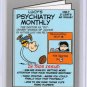 2017 WACKY PACKAGES 50th ANNIVERSARY SILVER STICKER "LUCY'S PSYCHIATRY" 05/50