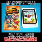 2013 WACKY PACKAGES ALL NEW SERIES 11 {ANS11} COMPLETE 55 STICKER SET + WRAPPER