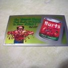 2014 WACKY PACKAGES CHROME SERIES 1 "HURTS" WACKY ADS #11 CARD