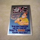 2014 WACKY PACKAGES CHROME SERIES 1 "GOOD AND EMPTY" WACKY ADS #25 CARD