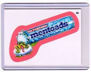 2011 WACKY PACKAGES ALL NEW SERIES 8 {ANS8} PINK BORDER CARD "MENTOADS" #46