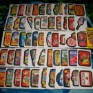2014 WACKY PACKAGES SERIES 1 COMPLETE 55 STICKER CARD SET