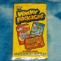 2014 WACKY PACKAGES SERIES 1 COMPLETE 55 STICKER CARD SET