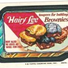 1974 WACKY PACKAGES ORIGINAL 10TH SERIES "HAIRY LEE CAKE" STICKER