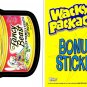 2013 WACKY PACKAGES ALL NEW SERIES 10 (ANS10) "FANCY~BEAST" BONUS STICKER B6