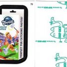 2016 WACKY PACKAGES BASEBALL SERIES 1 GREEN LUDLOW "ASHEVILLE SELFIE STICK" #71