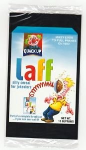 2017 Wacky Packages 50th Anniversary OVERSIZE ART CARD "LAFF CEREAL" #9