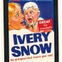 1974 WACKY PACKAGES ORIGINAL 8TH SERIES "IVERY SNOW" STICKER