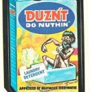 1979 WACKY PACKAGES 2ND SERIES "DUZN'T" #85 STICKER CARD