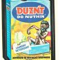 1979 WACKY PACKAGES 2ND SERIES "DUZN'T" #85 STICKER CARD
