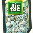 1974 WACKY PACKAGES ORIGINAL 10TH SERIES "TIC TOC" STICKER CARD