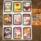 2013 WACKY PACKAGES ALL NEW SERIES 11 {ANS11} "RUDE FOOD" COMPLETE INSERT SET