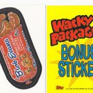 2007 WACKY PACKAGES ALL NEW SERIES 5 (ANS5) **BLOB~EVANS** BONUS STICKER  B1