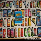 2011 WACKY PACKAGES ALL NEW SERIES 8 (ANS8) COMPLETE 55 CARD SET + MORE!!