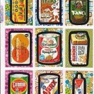 2008 Wacky Packages Flashback 2 LOT OF EIGHTEEN DIFFERENT STICKER CARDS.COOL