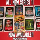 2013 WACKY PACKAGES ANS11 "COMING DISTRACTIONS" COMPLETE INSERT SET + WRAPPER