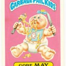 1986 GARBAGE PAIL KIDS ORIGINAL 5th SERIES "GORE MAY" #198a  NM